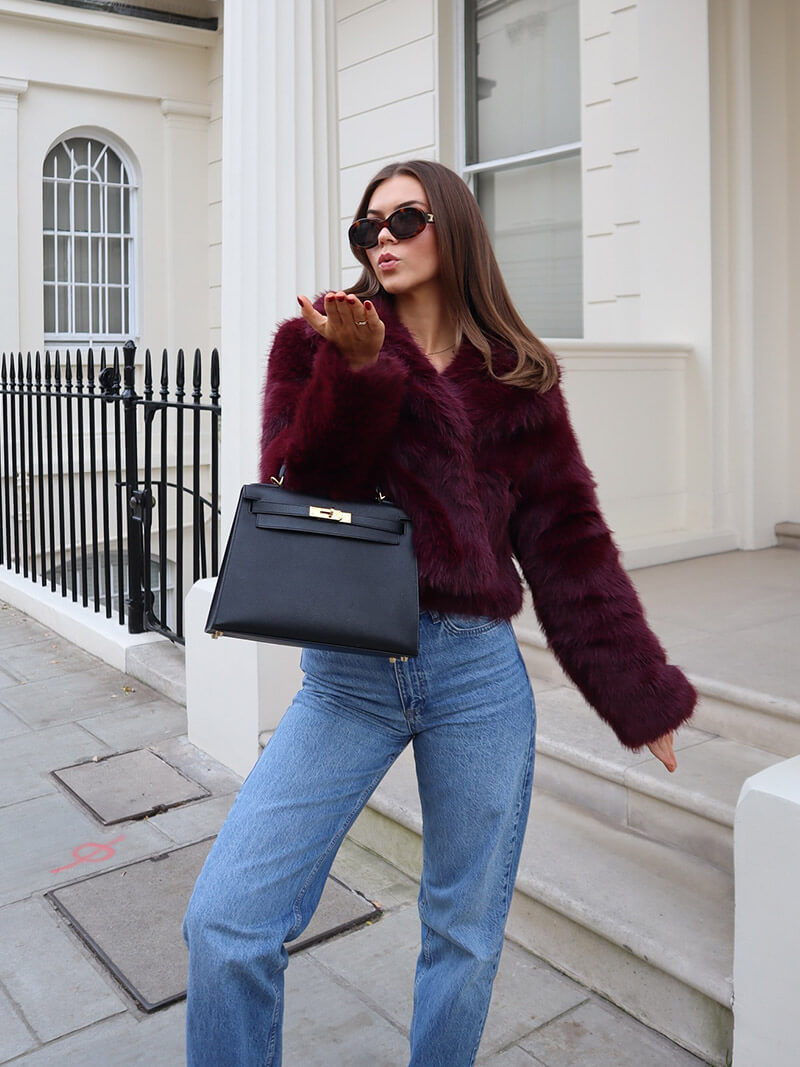 Aunara - Faux Fur Jacket-Coat-Lyle&Oak