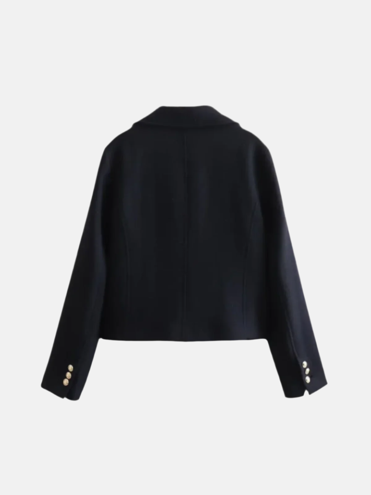 Edessa - Double-Breasted Short Jacket-Blazer-Lyle & Oak-Lyle-and-Oak