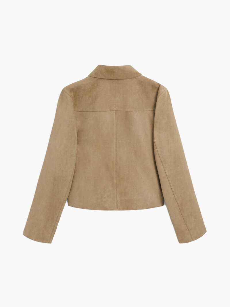 Elaria - Faux Suede Jack-Jacket-Lyle&Oak