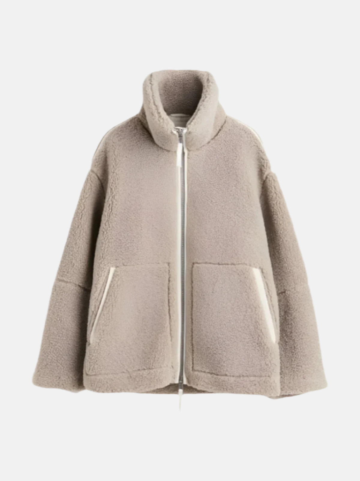 Cixie - Faux Shearling Jacket-Jacket-Lyle & Oak-Light Brown-M-Lyle-and-Oak