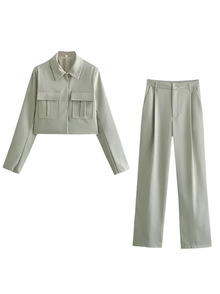 Timeless elegance set – comfortable and versatile.-Sets-Green-S-Lyle and Oak