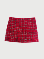 Tweed blazer and skirt set – elegant style for any occasion.